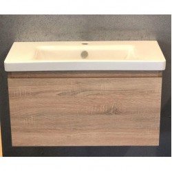 Конзолен шкаф с умивалник за баня K-STORE от Isvea (Италия)